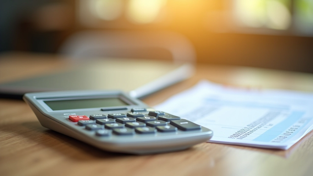 Calculator showing education savings growth comparison